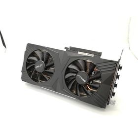 【中古】PNY GeForce RTX 4070 SUPER 12GB VERTO OC デュアルファン VCG4070S12DFXPB1-O RTX4070S/12G【秋葉4号】保証期間１週間