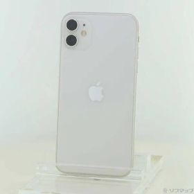 ソフマップ 〔中古品〕 iPhone11 64GB ホワイト MWLU2J／A SIMフリー【198】