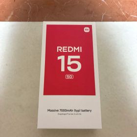 Xiaomi Redmi 15 5G Midnight Black 本体