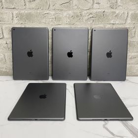 【送料無料】【5台セット】中古 Apple iPad(第7世代) Wi-Fi 32GB A2197 MW742J/A バッテリー90％代【111-B1-5set】