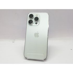 【中古】Apple au 【SIMフリー】 iPhone 14 Pro 128GB シルバー MQ013J/A【立川フロム中武】保証期間１ヶ月【ランクC】