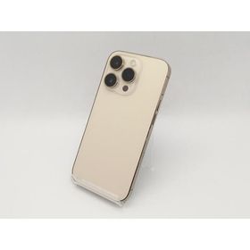 【中古】Apple docomo 【SIMフリー】 iPhone 14 Pro 128GB ゴールド MQ073J/A【広島本通】保証期間１ヶ月【ランクB】
