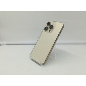 【中古】Apple SoftBank 【SIMフリー】 iPhone 14 Pro 128GB ゴールド MQ073J/A【札幌】保証期間１ヶ月【ランクB】