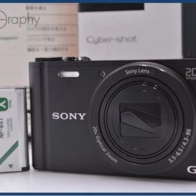 【動作保証】 ソニー SONY Cyber-shot DSC-WX350 20x 元箱、バッテリー、取扱説明書付属 同梱無料 #am7885