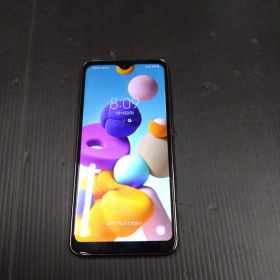 SIMフリー Galaxy A21 SCV49 ブラック