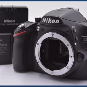 【動作保証】 ニコン Nikon D3200 バッテリー、充電器付属 同梱無料 #yk8886