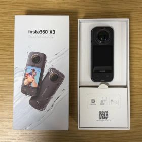 Insta360 X3 本体 360度カメラ(交換式レンズカバー付き)
