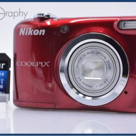 ニコン Nikon COOLPIX A10 5x 単三電池仕様 メモリカード付 同梱無料 #am6672