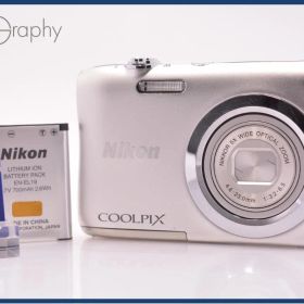 難あり ニコン Nikon COOLPIX A100 5x バッテリー、メモリカード付 同梱無料 #am7856