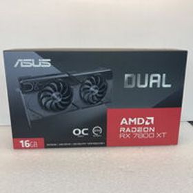 中古 ASUS DUAL-RX7800XT-O16G (RX7800XT 16G) 3180006873 状態： B:良品
