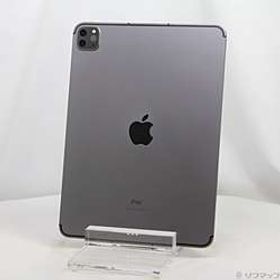 iPad Pro 11インチ 第3世代 256GB スペースグレイ MHW73J／A SoftBankロック解除SIMフリー ［11インチ液晶／Apple-M1］