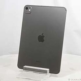 iPad Pro 11インチ 第5世代 標準ガラス 256GB スペースブラック MVW13J／A SIMフリー ［11インチ有機EL／Apple-M4-9コアCPU10コアGPU］