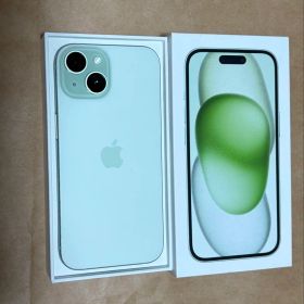 【美品】Apple iPhone 15 グリーン 本体