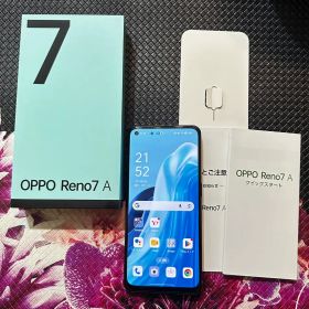 ★ほぼ未使用★ OPPO Reno7 A A201OP ブラック SIMフリー