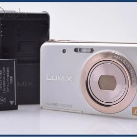 【動作保証】 パナソニック Panasonic LUMIX DMC-FX80 バッテリー、充電器付属 同梱無料 #am8456