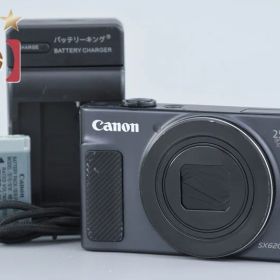【中古】Canon キヤノン PowerShot SX620 HS ブラック コンパクトデジタルカメラ