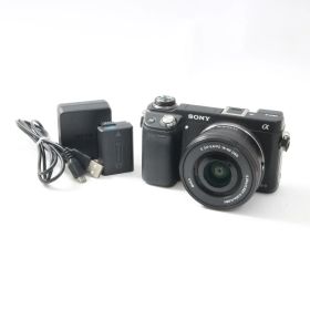 【シャッター数720回】 SONY ソニー α NEX-6 + E PZ 16-50mm F3.5-5.6 レンズセット