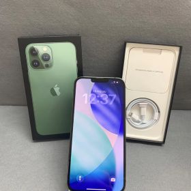 美品 国内版 SIMフリー iPhone13 Pro Max 512GB アルパイングリーン色