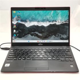 Wi-Fi有 中古ノート富士通FMV U9310/D レッドSSD無線 即使用可