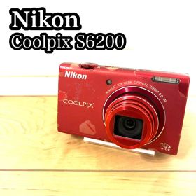 Nikon COOLPIX S6200 レッド 本体