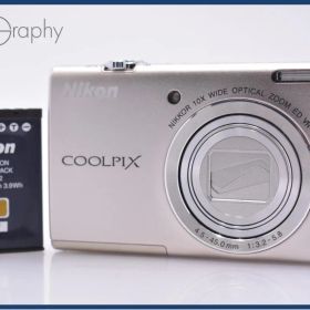 難あり ニコン Nikon COOLPIX S6200 10x バッテリー付属 同梱無料 #am7657