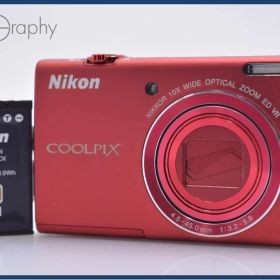 【動作保証】 ニコン Nikon COOLPIX S6200 10x バッテリー付属 同梱無料 #am7464