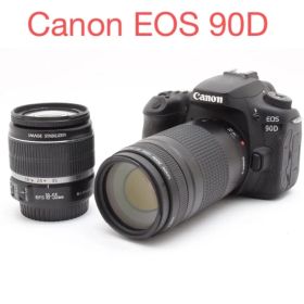 Canon EOS 90Dダブルレンズセット/EF18-55/EF75-300