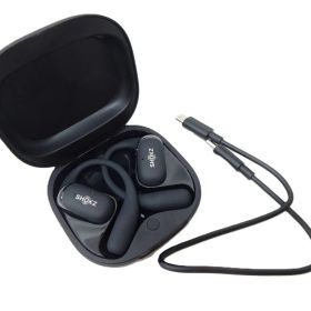 Shokz OpenFit 2＋ ワイヤレス イヤホン ブラック オープンイヤー SKZ-EP-000050