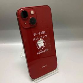MLJG3J/A iPhone 13 mini 128GB レッド SIMロック解除済み au