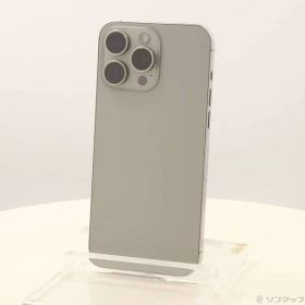 ソフマップ 〔中古品〕 iPhone15 Pro Max 256GB ナチュラルチタニウム MU6R3J／A SIMフリー【258】