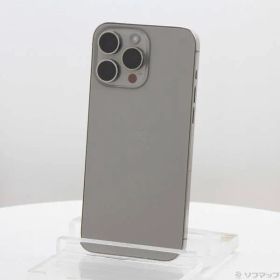 ソフマップ 〔中古品〕 iPhone15 Pro Max 256GB ナチュラルチタニウム MU6R3J／A SIMフリー【377】