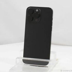 ソフマップ 〔中古品〕 iPhone15 Pro Max 512GB ブラックチタニウム MU6U3J／A SIMフリー【377】