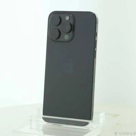 ソフマップ 〔中古品〕 iPhone15 Pro Max 512GB ブラックチタニウム MU6U3J／A SIMフリー【198】