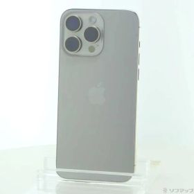 ソフマップ 〔中古品〕 iPhone15 Pro Max 512GB ナチュラルチタニウム MU6W3J／A SIMフリー【276】