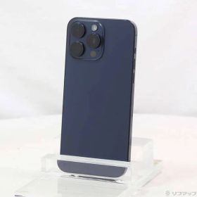 ソフマップ 〔中古品〕 iPhone15 Pro Max 512GB ブルーチタニウム MU6X3J／A SIMフリー【377】