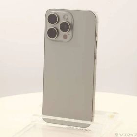 ソフマップ 〔中古品〕 iPhone15 Pro Max 512GB ナチュラルチタニウム MU6W3J／A SIMフリー【377】