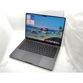 【中古】Apple MacBook Pro 14インチ M4(CPU:10C/GPU:10C) 16GB/512GB スペースブラック MW2U3J/A(14インチ,M4,2024)【大須2】保証期間１ヶ月【ランクA】