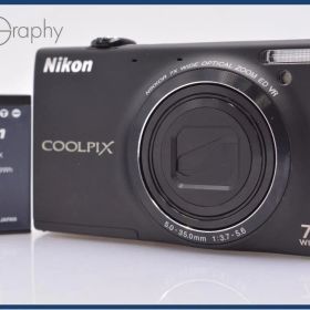 【動作保証】 ニコン Nikon COOLPIX S6100 7X バッテリー付属 同梱無料 #ks39