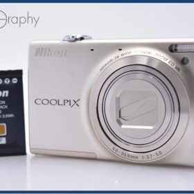 【動作保証】 ニコン Nikon COOLPIX S6100 7x バッテリー付属 同梱無料 #am8139