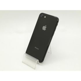 【中古】Apple SoftBank 【SIMロック解除済み】 iPhone 8 64GB スペースグレイ MQ782J/A【静岡】保証期間１ヶ月【ランクB】