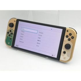 【中古】Nintendo Switch 本体 (有機ELモデル) HEG-S-KDAAA ゼルダの伝説 ティアーズ オブ ザ キングダムエディション【新宿】保証期間１ヶ月【ランクB】