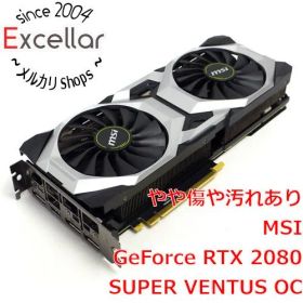 [bn:12] MSI グラボ GeForce RTX 2080 SUPER VENTUS OC PCIExp 8GB