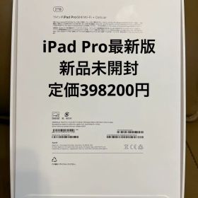 2025最新モデルiPad Pro（M4） 11インチ2TB SIMフリー