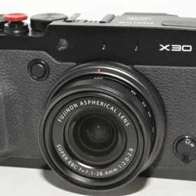 260593★極上★FUJIFILM プレミアムコンパクトデジタルカメラ X30 ブラック FX-X30B