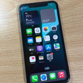 iPhone XR 128GB ホワイト SIMフリー 画面割れあり・動作良好