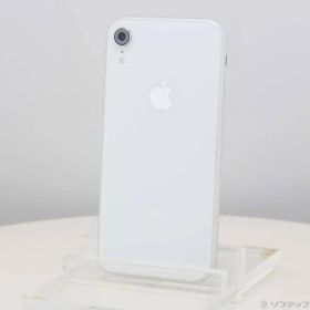 ソフマップ 〔中古品〕 iPhoneXR 128GB ホワイト MT0J2J／A SIMフリー【377】