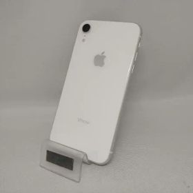 au 【SIMロックなし】MT032J/A iPhone XR 64GB ホワイト au