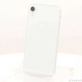 ソフマップ 〔中古品〕 iPhoneXR 128GB ホワイト MT0J2J／A SIMフリー【269】