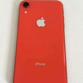 【ジャンク品】iPhoneXR 128GB コーラル 本体 Apple