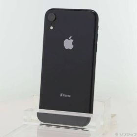 ソフマップ 〔中古品〕 iPhoneXR 128GB ブラック MT0G2J／A SIMフリー【305】